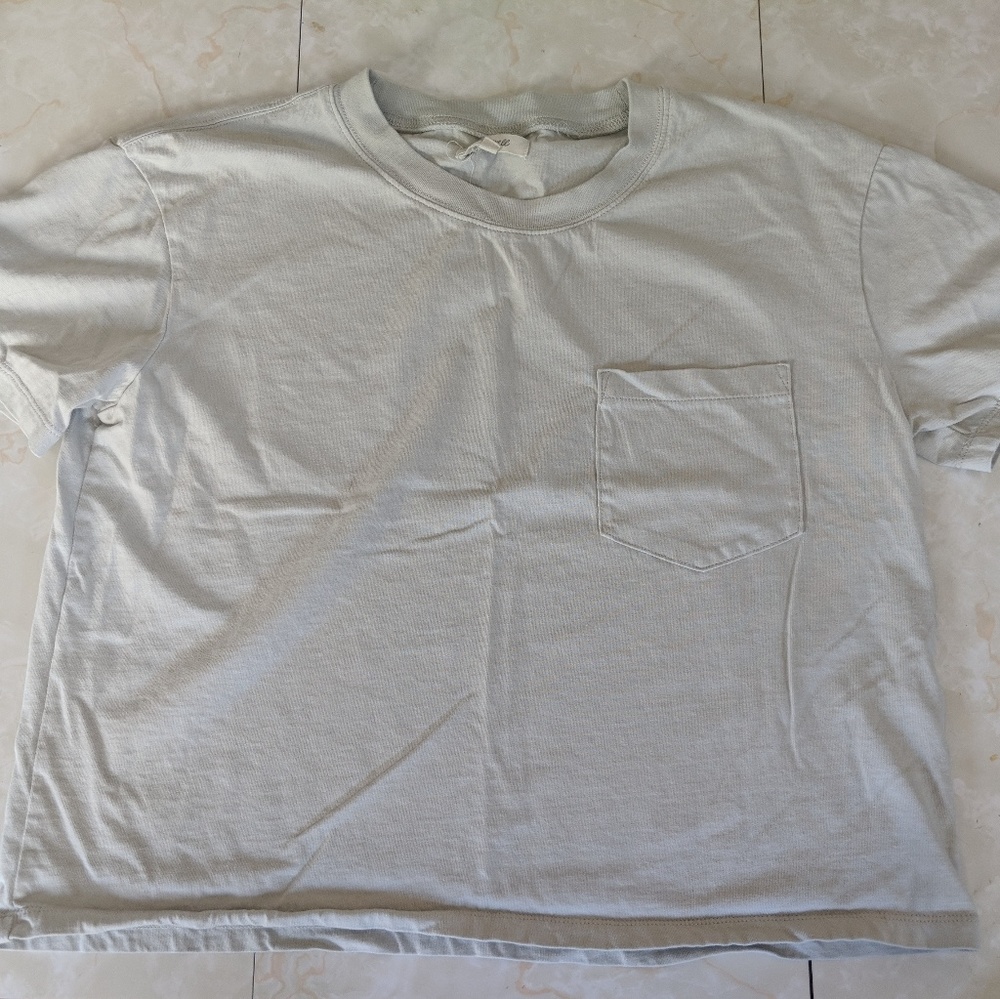 Madewell tee - cropped